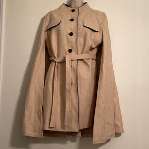 Country Pacer Wool Cape Coat